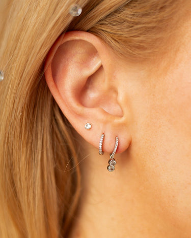 all rounder ear party silver - Smoothie London - Sterling Silver