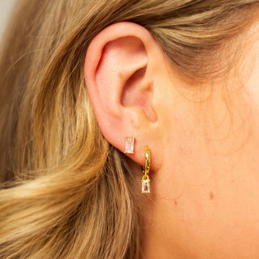 Essential Ear party set white/gold - Smoothie London - Sterling Silver