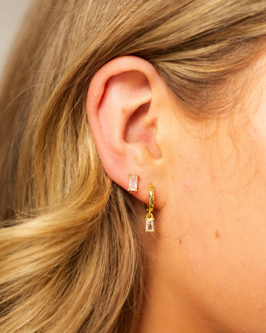 Essential Ear party set white/gold - Smoothie London - Sterling Silver