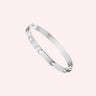 Eternity bangle silver - Smoothie London - Stainless Steel