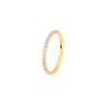 Eternity Pavé Clicker Gold - Smoothie London - Titanium