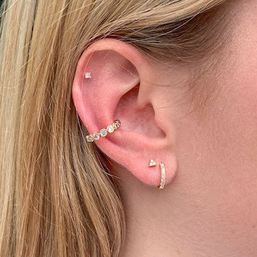 Everyday Ear Party Pink/Gold - Smoothie London - Sterling Silver