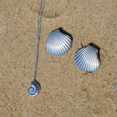 La Mer shells silver - Smoothie London - Stainless Steel