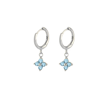 Lucky Charm Baby Blue/Silver - Smoothie London - Sterling Silver