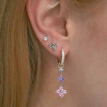 Sparkle Ear Party Set Silver - Smoothie London - Sterling Silver