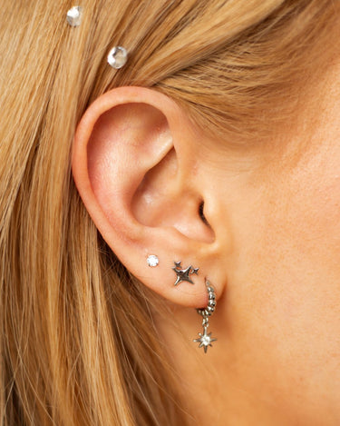 Sparkle Ear Party Set Silver - Smoothie London - Sterling Silver