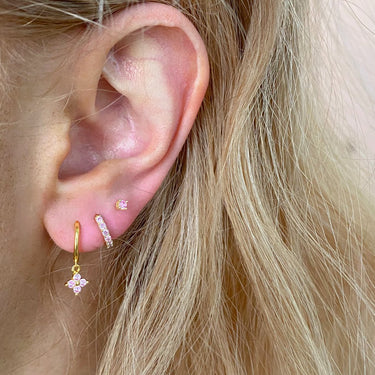 Lucky Charm Pink/Gold - Smoothie London - Sterling Silver